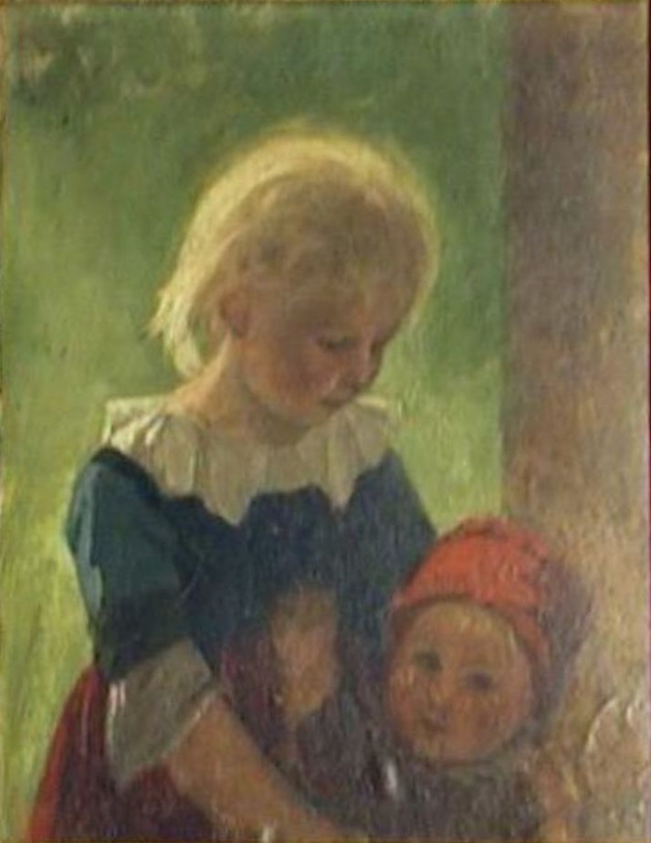 Two children.